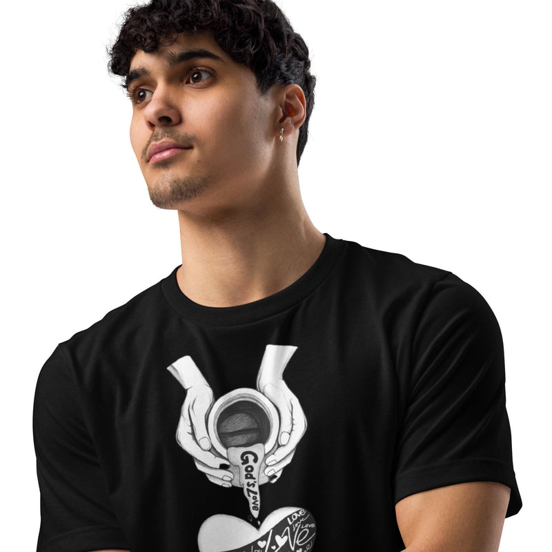 The Love Of God Is Being Poured Into Our Hearts By Holy Spirit Unisex t-shirt Comfortable t-shirt Style &Elegant