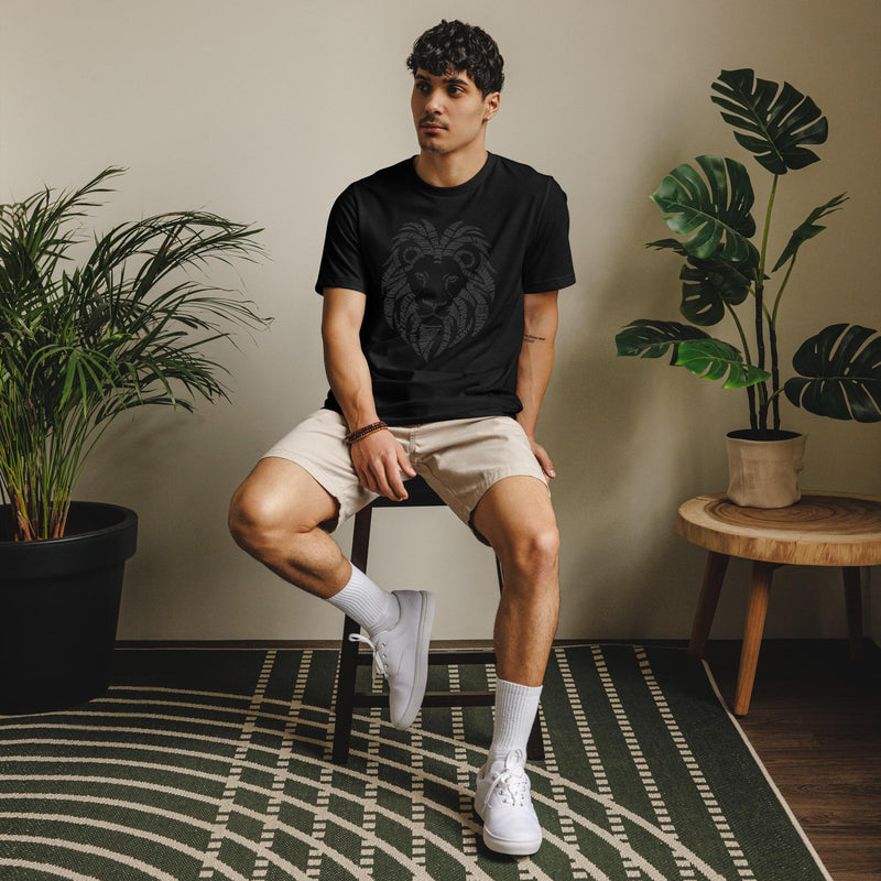 Unisex staple eco t-shirt Unisex sports Lion Power Comfort Tee Typography Comfortable t-shirt Everyday Use Unisex jersey