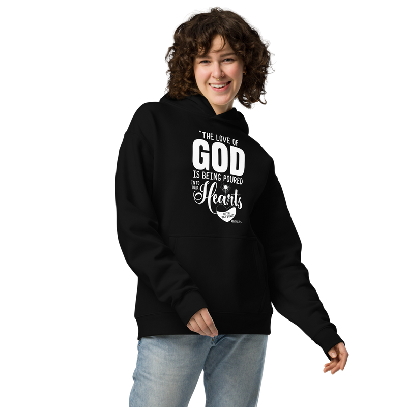 God’s love is poured in our hearts…Unisex staple eco t-shirt Comfortable Casual t-shirt Elegant Style